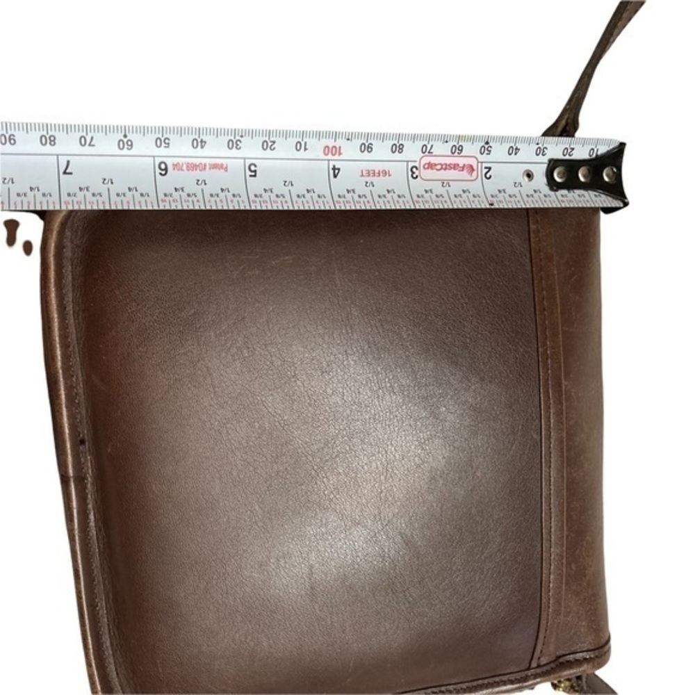 Coach vintage brown leather companion legacy messenger crossbody bag 9076 - Picture 2 of 16